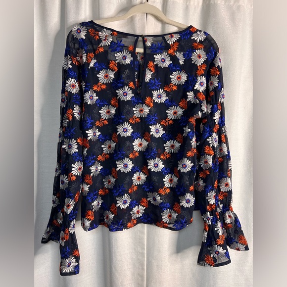 Anthropologie x Ella Moss Daisy Embroidered Top - Picture 4 of 8